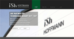 Desktop Screenshot of ish-hoffmann.de